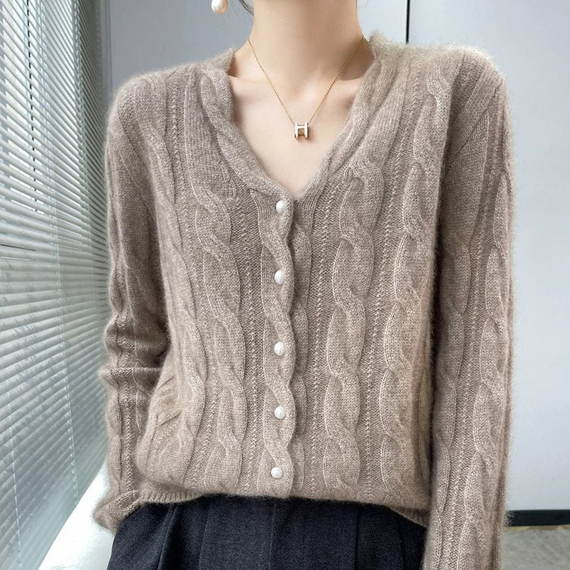 Athena Wool Cardigan