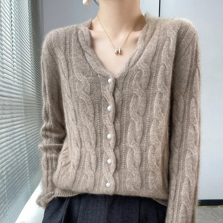 Athena Wool Cardigan