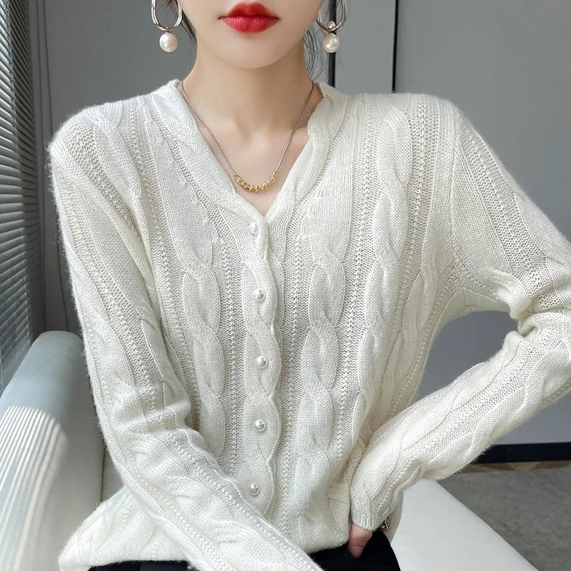 Athena Wool Cardigan